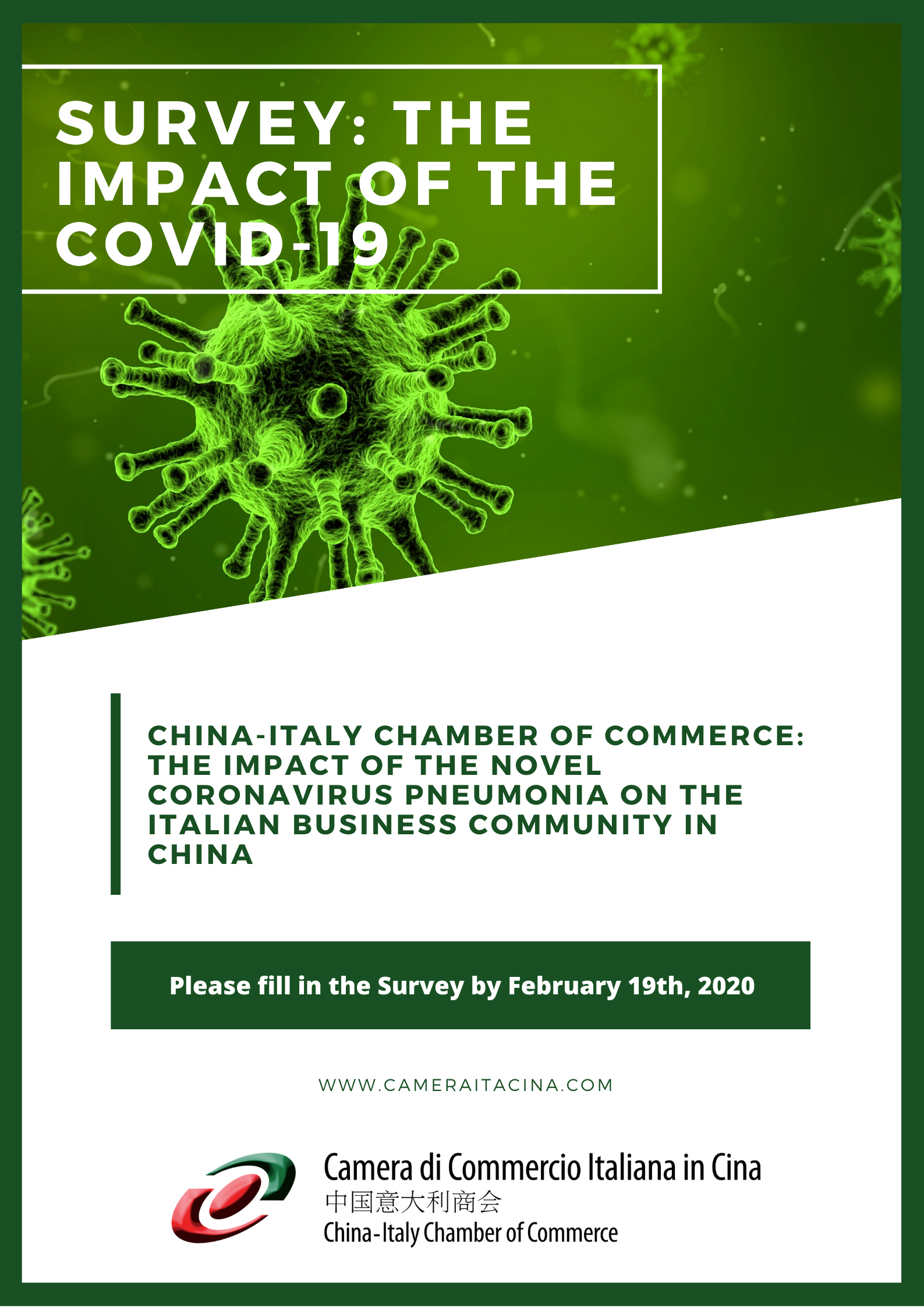 Survey The Impact Of The Novel Coronavirus Pneumonia On The